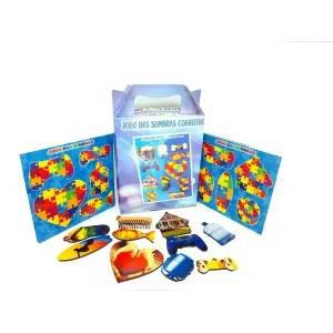 Combo Premium Kit Especial Jogos Educativos Cogntivos para Autistas - Coleção TEA & AMOR