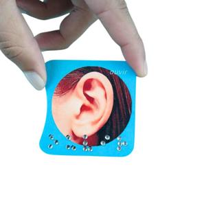 Jogo Associação dos Sentidos em Braile 5 pares