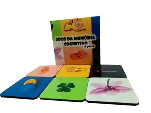 Jogo da Memória Cognitivo 6 pares para idosos