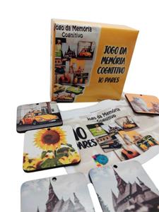 Jogo da memória Cognitivo para Idosos 10 pares