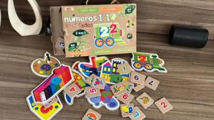 Jogo de tabuleiro educativo - Números e formas
