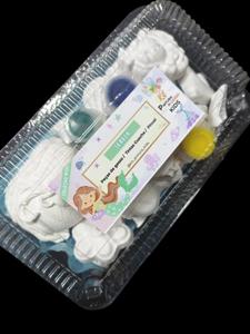 Kit Pintura de Gesso Kids SEREIA / Coleção Mini / aniversário / diversão / lembrancinhas