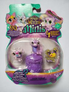 Magic Mixies Mixlings Minis Pack com 04 mini Mixies - MOOSE TOYS
