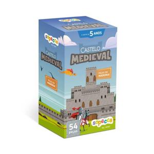 O Castelo Medieval – Blocos de Montar em MDF